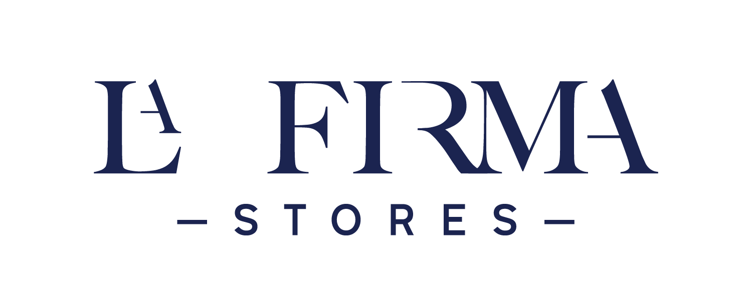 LA FIRMA logo blue PNG